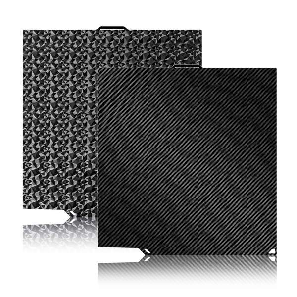Advanc3D Federstahl Druckplatte PEO PET beidseitig 260x271 3D Drucker Druckbett