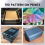 Advanc3D Federstahl Druckplatte PEO PET 256x268 Anycubic Kobra 3 3D Drucker