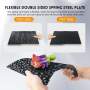 Advanc3D Federstahl Druckplatte PEO PET 256x268 Anycubic Kobra 3 3D Drucker