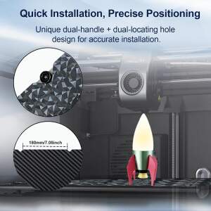 Advanc3D Federstahl Druckplatte PEO PET 310x315 3D Drucker ohne Magnetbasis
