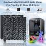 Advanc3D Federstahl Druckplatte PEO PET 310x315 3D Drucker ohne Magnetbasis