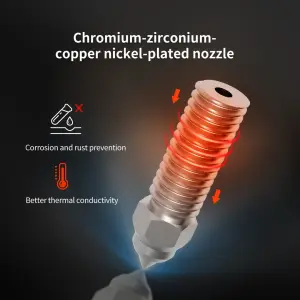 Advanc3D Düse 0,4mm CuCrZr gehärtet Creality K1 Max Ender-3 V3 KE 3D Drucker