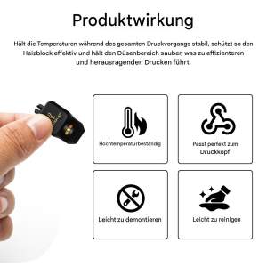 Advanc3D Silikonsocke Druckkopf Schutz für Bambu Lab...