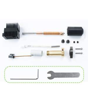 Advanc3D Keramik Hotend Druckkopf 0,4mm 1,75mm für Creality K2 Plus 3D Drucker