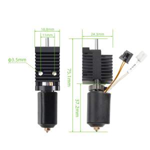 Advanc3D Keramik Hotend Druckkopf 0,4mm 1,75mm für Creality K2 Plus 3D Drucker