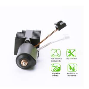 Advanc3D Keramik Hotend Druckkopf 0,4mm 1,75mm für Creality K2 Plus 3D Drucker