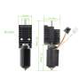 Advanc3D Keramik Hotend Druckkopf 0,4mm 1,75mm für Creality K2 Plus 3D Drucker