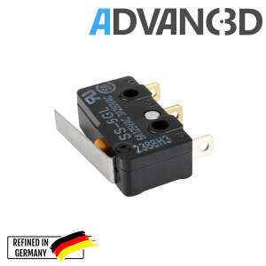 Advanc3D Micro switch 3 pins 3A-5A 125V-250V SS-5GL 20x10x6mm flad