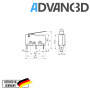 Advanc3D Micro switch 3 pins 3A-5A 125V-250V SS-5GL 20x10x6mm flad