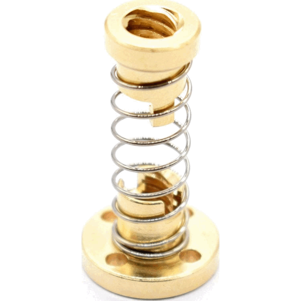CIYODO 4 Stück Linearschrauben 8-mm-gewindestange Mit Federbelasteter Mutter Für 3d-drucker CIYODO 4 Stück Linearschrauben 8-mm-gewindestange Mit Federbelasteter Mutter Für 3d-drucker