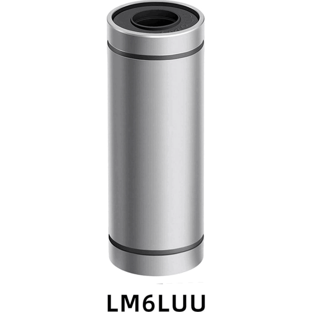 19 mm 12 8 Stück LM6LUU Längere Linearkugellager 8 mm doppelt abgedichtetes Buchsenlager Zylinderförmig wie 3D-Drucker CNC-Teile 6 