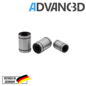 Advanc3D UltraSmooth LM8UU Linear Kugellager - 8mm Welle, Pr&auml;zision, Langlebig seite