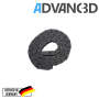 Advanc3D 100cm Nylon Energiekette - Flexibel, Kabelmanagement, Robust 10x10mm vorne