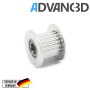 Idler Pulley Kugelgelagert ID5OD18 20tooth for 10mm width belt--Timing Pulley with bearing vorne
