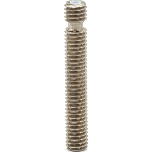 Throat Hals-Schraube Stahl M6x40mm f&uuml;r 1.75mm Filament Absatz mit PTFE inliner vorne