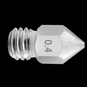 Advanc3D MK8 Nozzle aus Edelstahl X 8 CrNiS 18 9 in 0.4mm f&uuml;r 1.75mm Filament detail