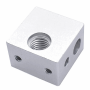 Heizblock Makerbot extruder heating block passend f&uuml;r Kupfereinsatz vorne