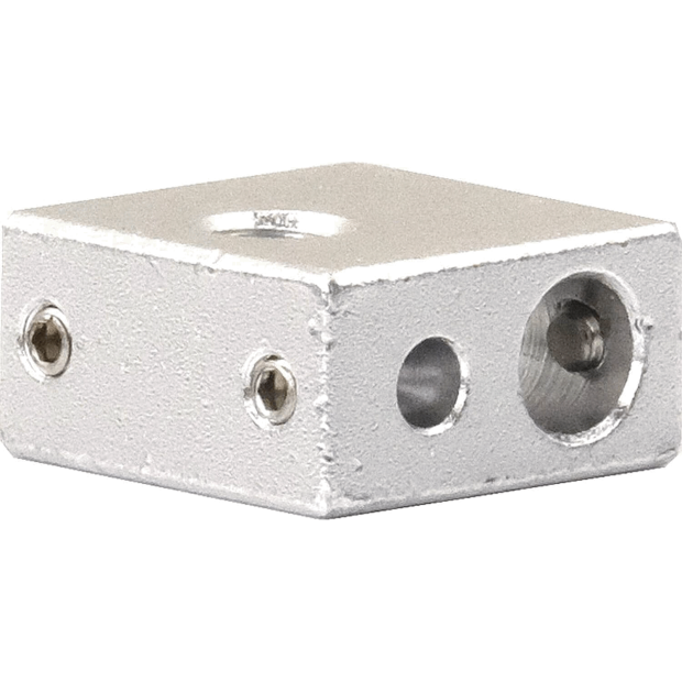 Heizblock Makerbot extruder heating block passend f&uuml;r Kupfereinsatz 2.Generation vorne