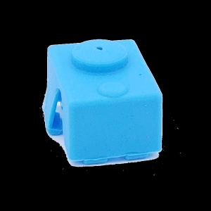 Advanc3D Silikon Socke f&uuml;r PT100V6 J-Head Heizblock und Nachbauten blau temoperaturbest&auml;ndig detail