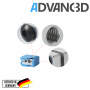 Advanc3D Silikon Socke f&uuml;r DaVolcano J-Head Heizblock und Nachbauten blau temoperaturbest&auml;ndig detail