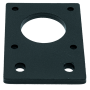 Motorhalter Motor fixing piece black vorne