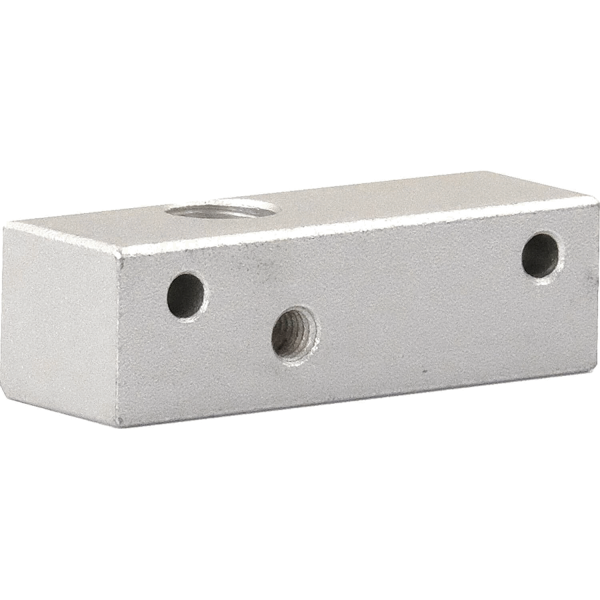 Advanc3D Extruder Block für Makerbot Single Extruder MK8 half size CTC vorne