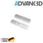 Advanc3D Zahnriemen Klemme aus Aluminium Timing belt toothed aluminum fixing piece detail