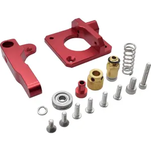 Extruder Aluminium rot links für Creality CR-10/Ender 3 - Advanc3D